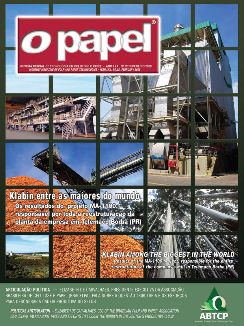 Revista O Papel Edição Fevereiro 2009 Newspulpaper Notícias Sobre Celulose E Papel 4355